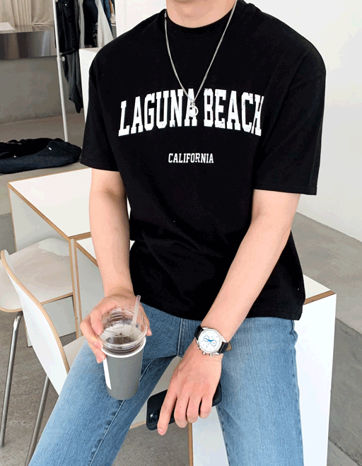 라구나 반팔 티셔츠 (3color)