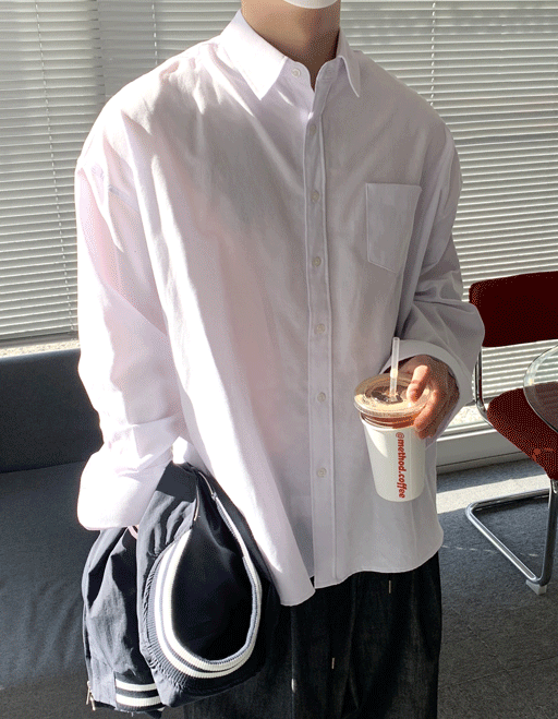 코튼 옥스포드 셔츠 (6color)