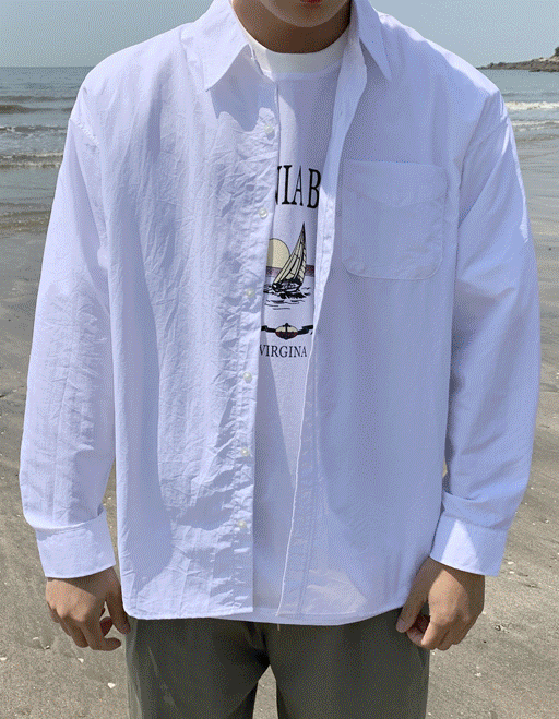 와샤 루즈 셔츠 (5color)