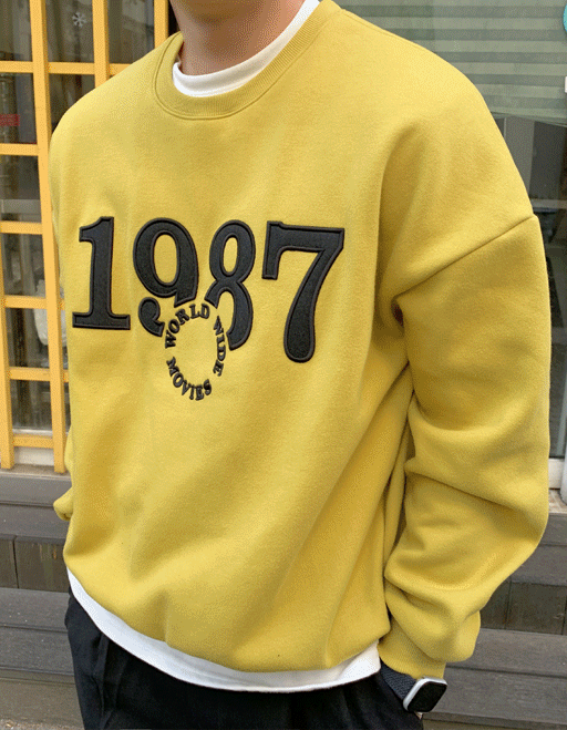 1987 맨투맨 (3color)