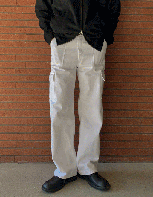 포켓 와이드 카고팬츠 (3color)